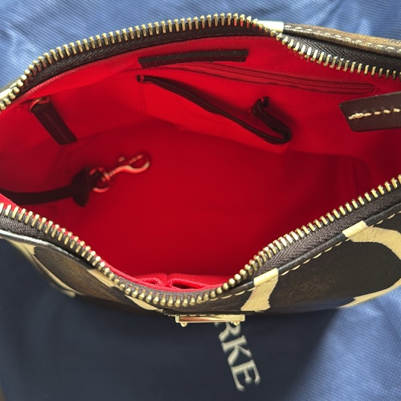 Vintage giraffe print Dooney and Bourke handbag - Picture 2 of 3